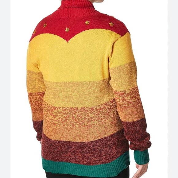 Blizzard Bay Polar Bear Fairisle Ugly Christmas Sweater Festive Western Cozy - Picture 2 of 14